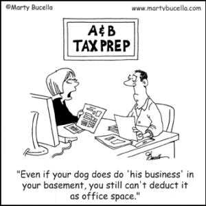 Tax Season Comic Strip